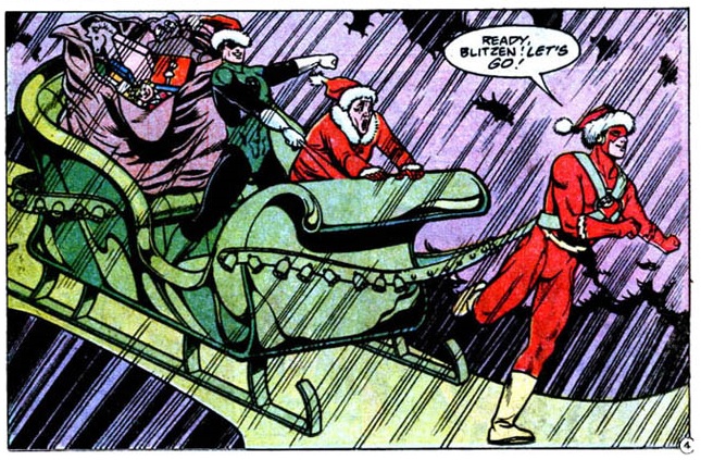 Christmas con los Superhéroes Texto 3