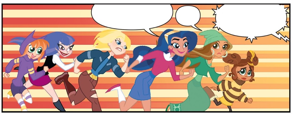 DC Superhero Girls Ciencias Raras Texto 1