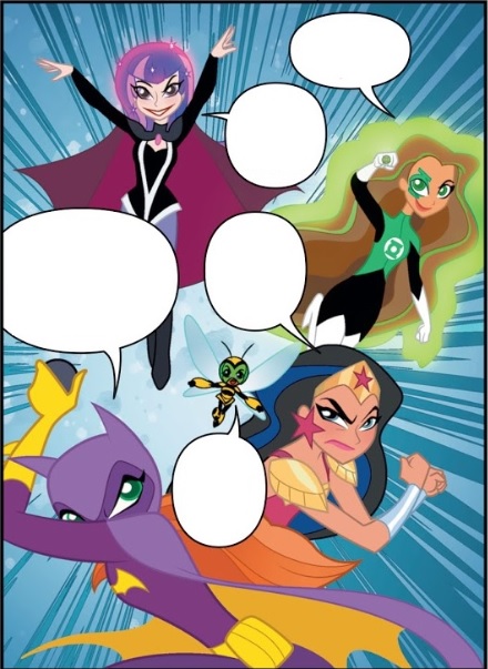 DC Superhero Girls Texto 2