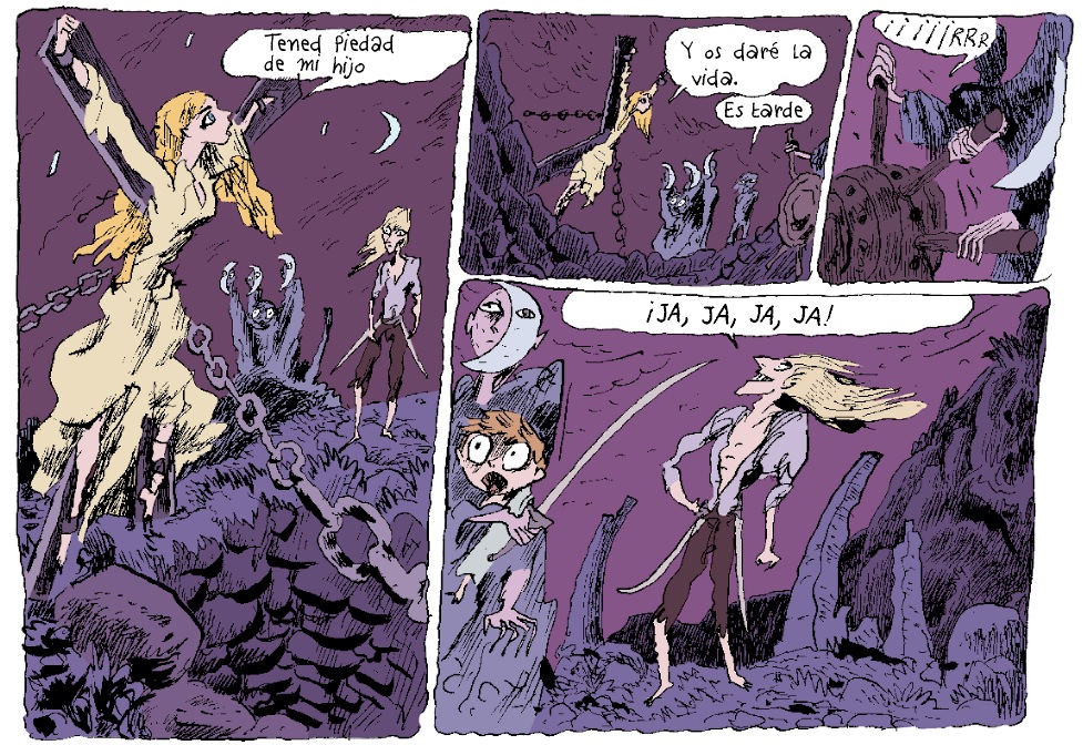 Pequeño Vampir y Miguel Text0000