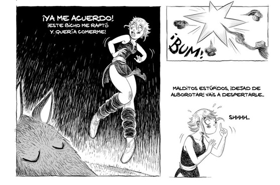 chica y lobo imagen 2