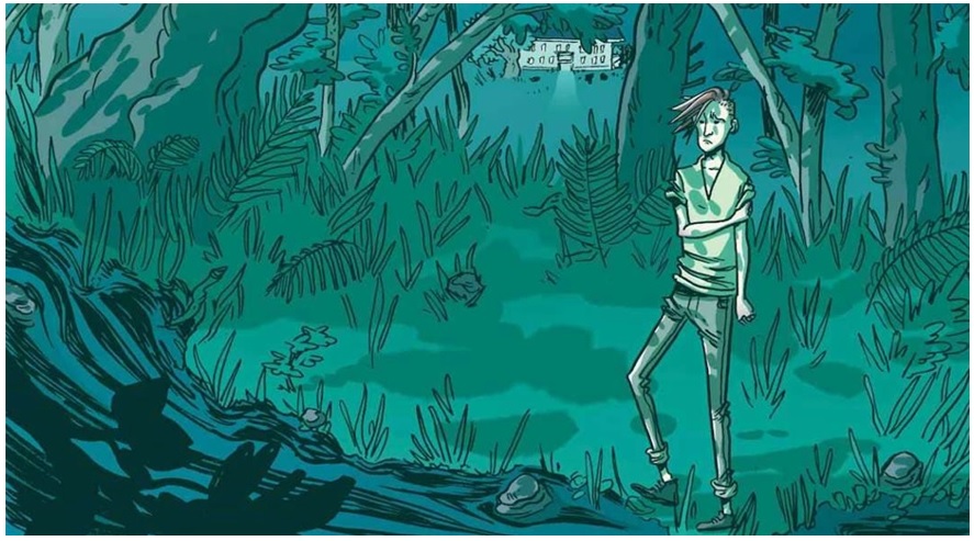 La cosa del Pantano Ramas Gemelas Texto 1