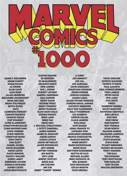 Marvel Comics 1000 Texto 2