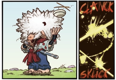 La Oveja Samurai la Senda del Tatuador Texto 4