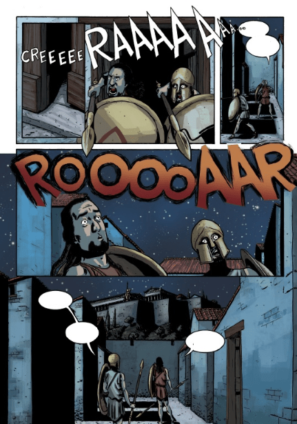 Por un Puñado de Dracmas Proteas y Leotíquidas patrullando