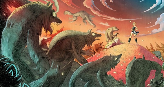 chica y lobo imagen 3