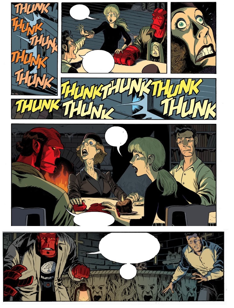 Hellboy El secreto de la Casa Chesbro Texto 03d