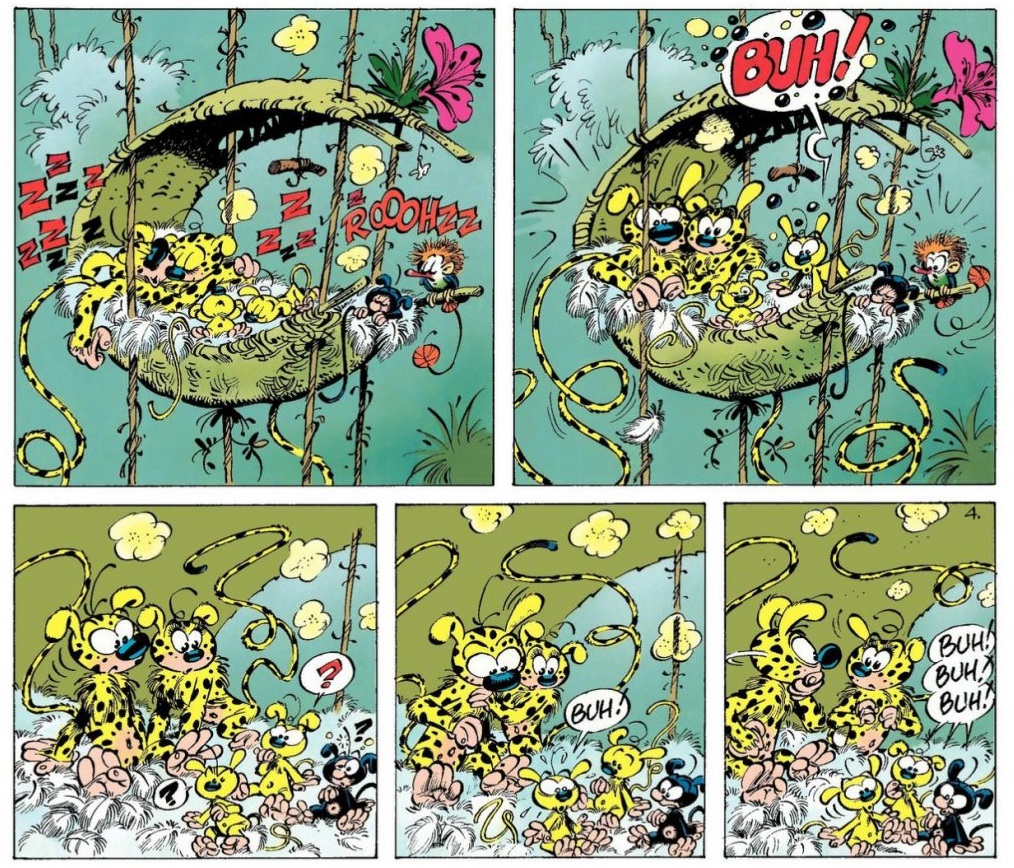 Marsupilami En el Cráter del volcán texto 02