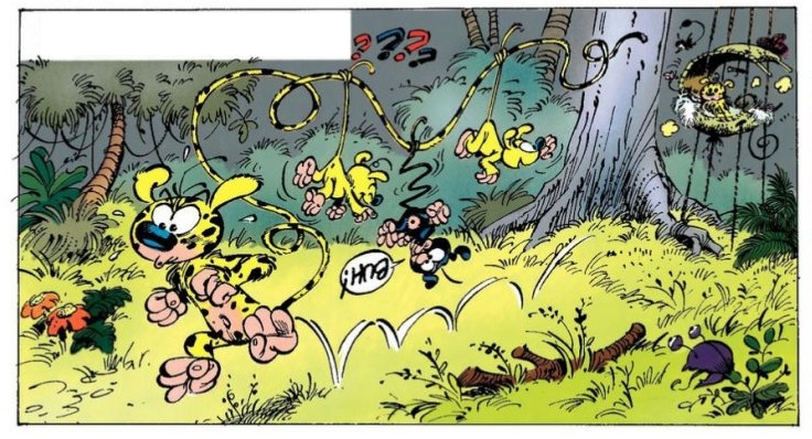 Marsupilami En el Cráter del volcán texto 03