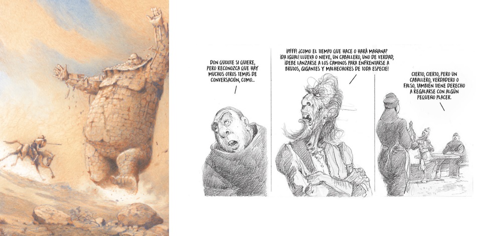 Don Quijote de la Mancha Brizzi texto 01